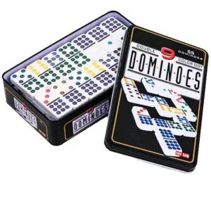 Dominó Doble 9 Caja Metálica