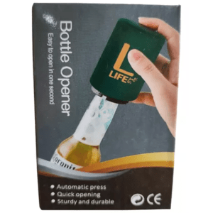 El destapador de botella cilíndrico es un práctico accesorio que te permite abrir botellas de cerveza y gaseosa de forma rápida y sencilla. Con un diseño compacto y portátil, puedes llevarlo contigo a cualquier lugar, asegurándote de tenerlo siempre a mano para disfrutar de tus bebidas favoritas.
