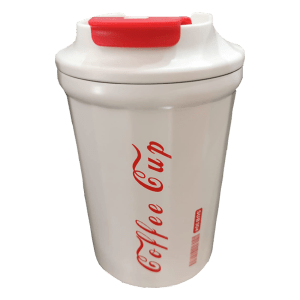Este Termo Térmico blanco retiene la temperatura de tus bebidas frías y calientes por hasta 24 horas. Es la opción perfecta para mantenerte hidratado.